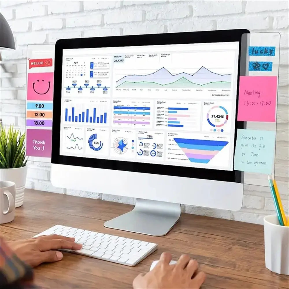 ClipNote – Portanotas Minimalista para Monitor