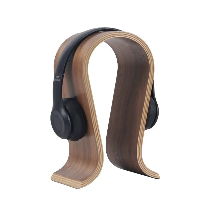 Base Profesional de Madera para Cascos