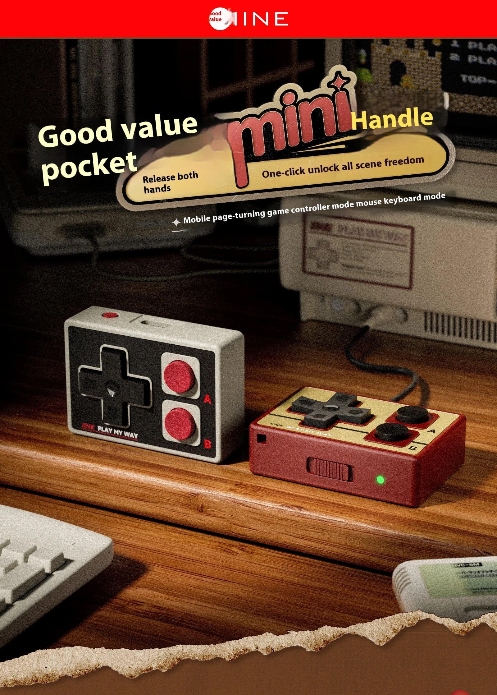 Controlador Bluetooth Pocket